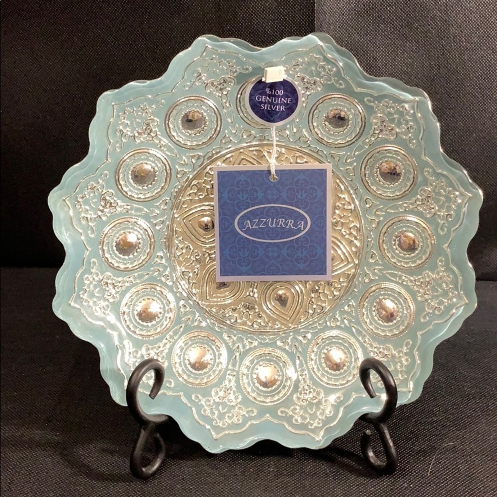 Azzurra Turkish handmade decorative dish